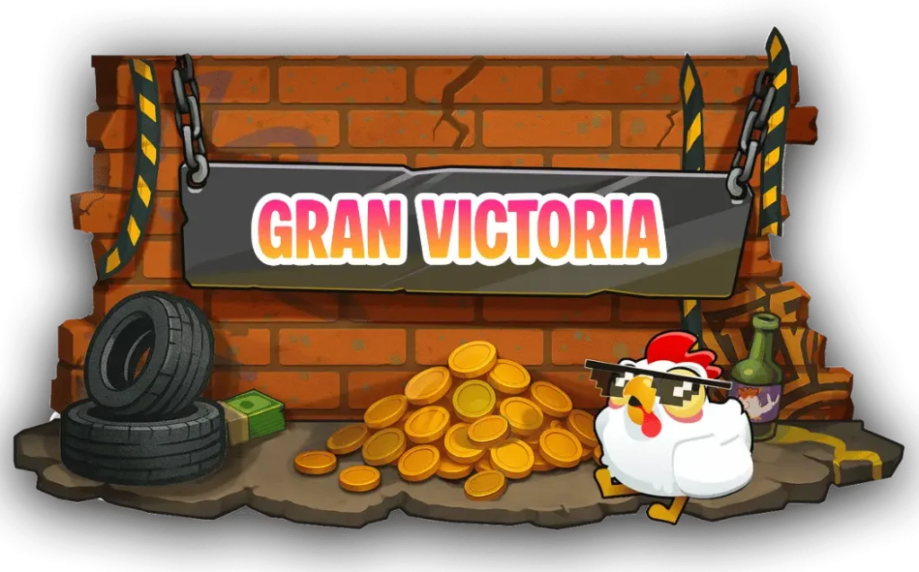 Imagen de gran ganancia con pollo de esta tragaperras
